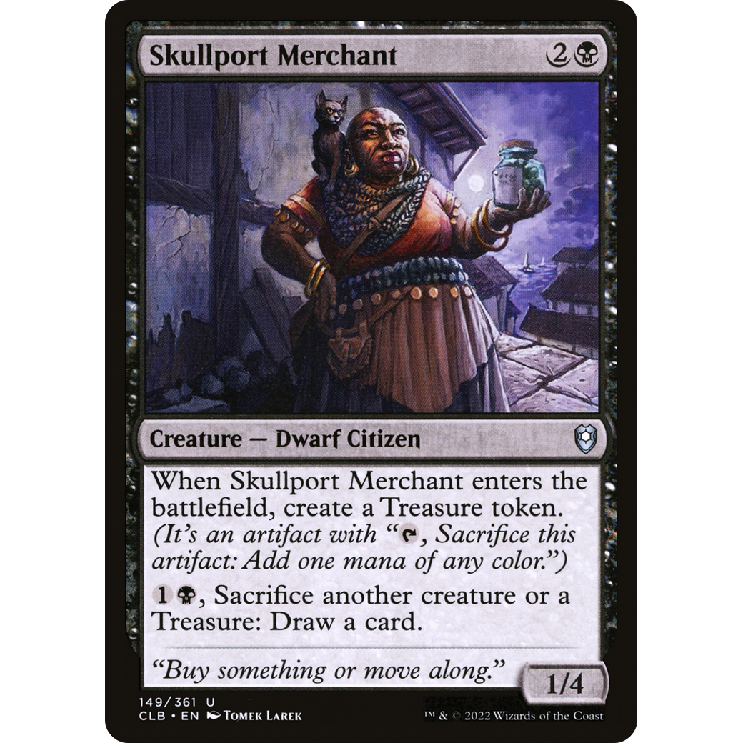 Skullport Merchant (CLB-149) - Commander Legends: Battle for Baldur's Gate Foil