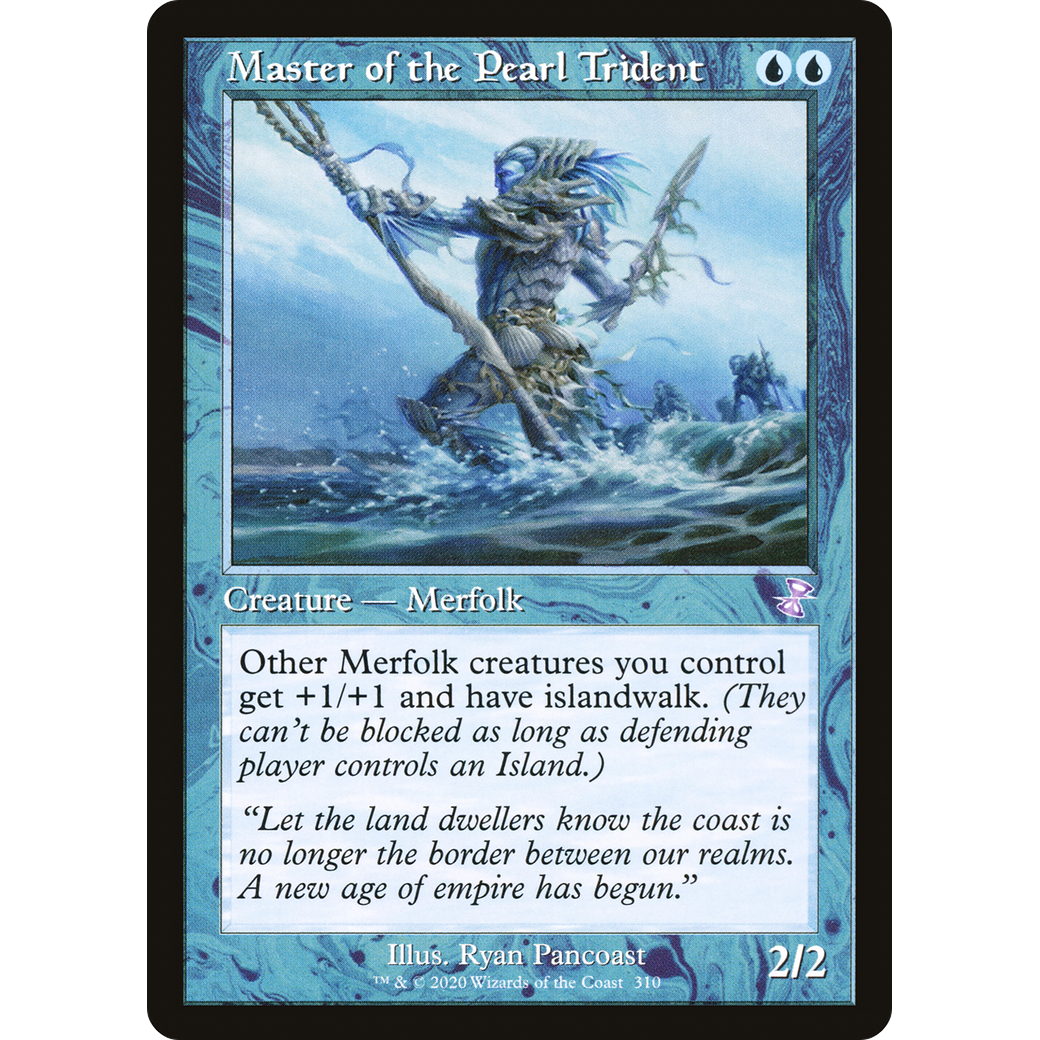 Master of the Pearl Trident (TSR-310) - Time Spiral Remastered Foil