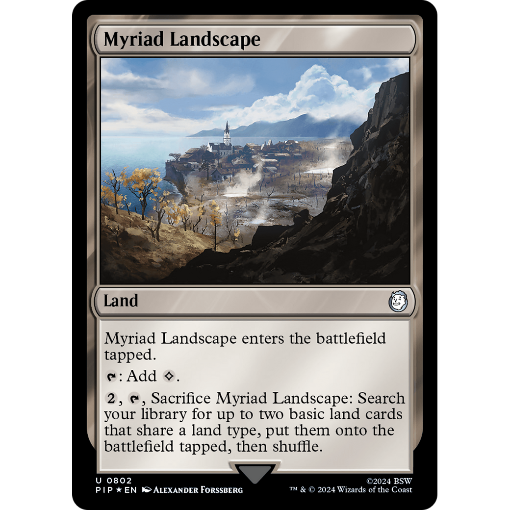 Myriad Landscape (PIP-802) - Fallout Foil