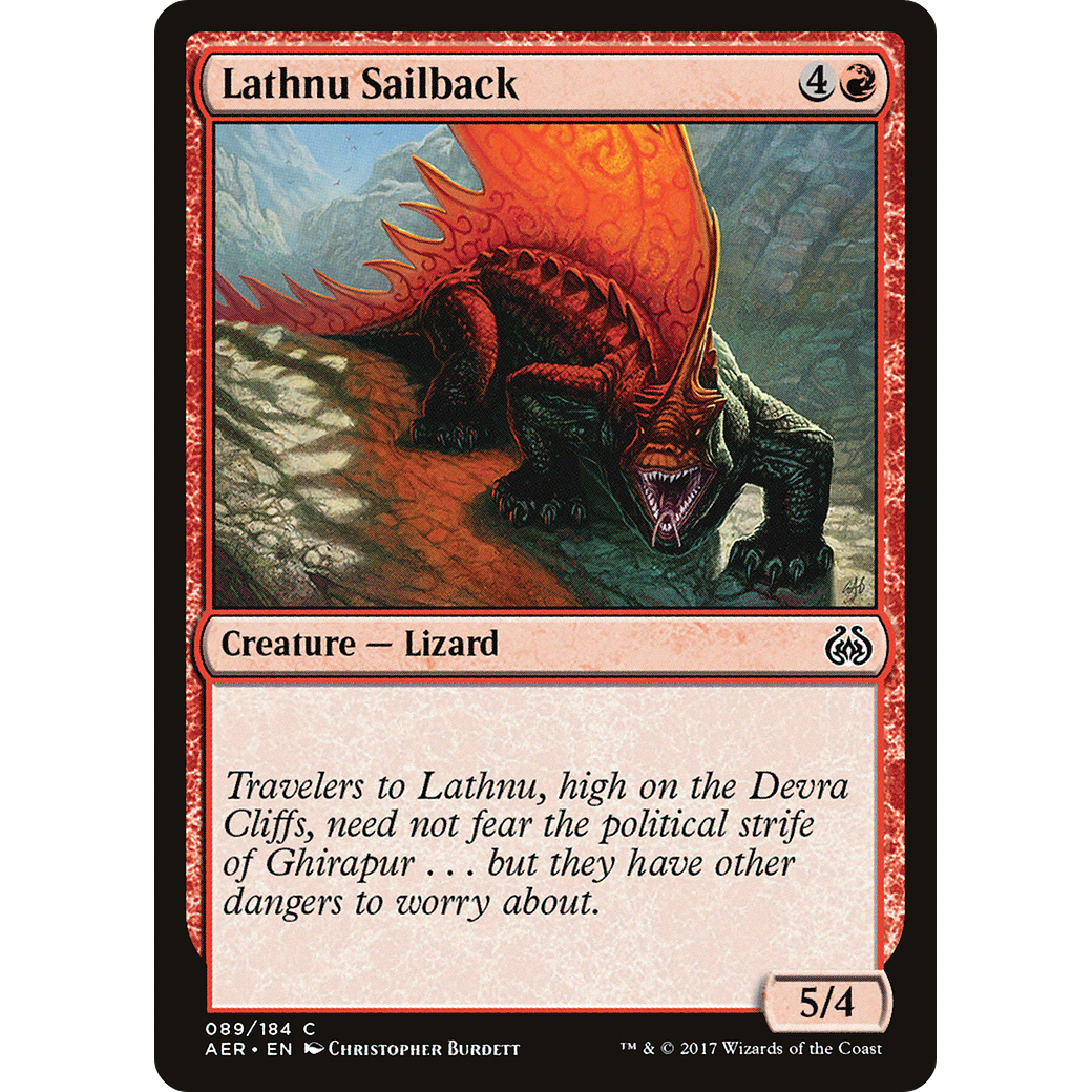 Lathnu Sailback (AER-089) - Aether Revolt
