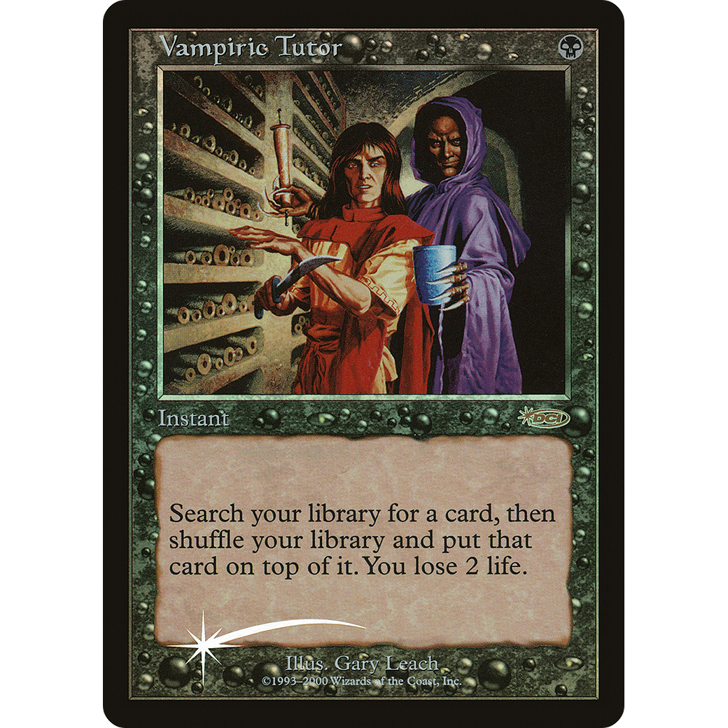 Vampiric Tutor (JDG-002) - Judge Gift Cards 2000 Foil