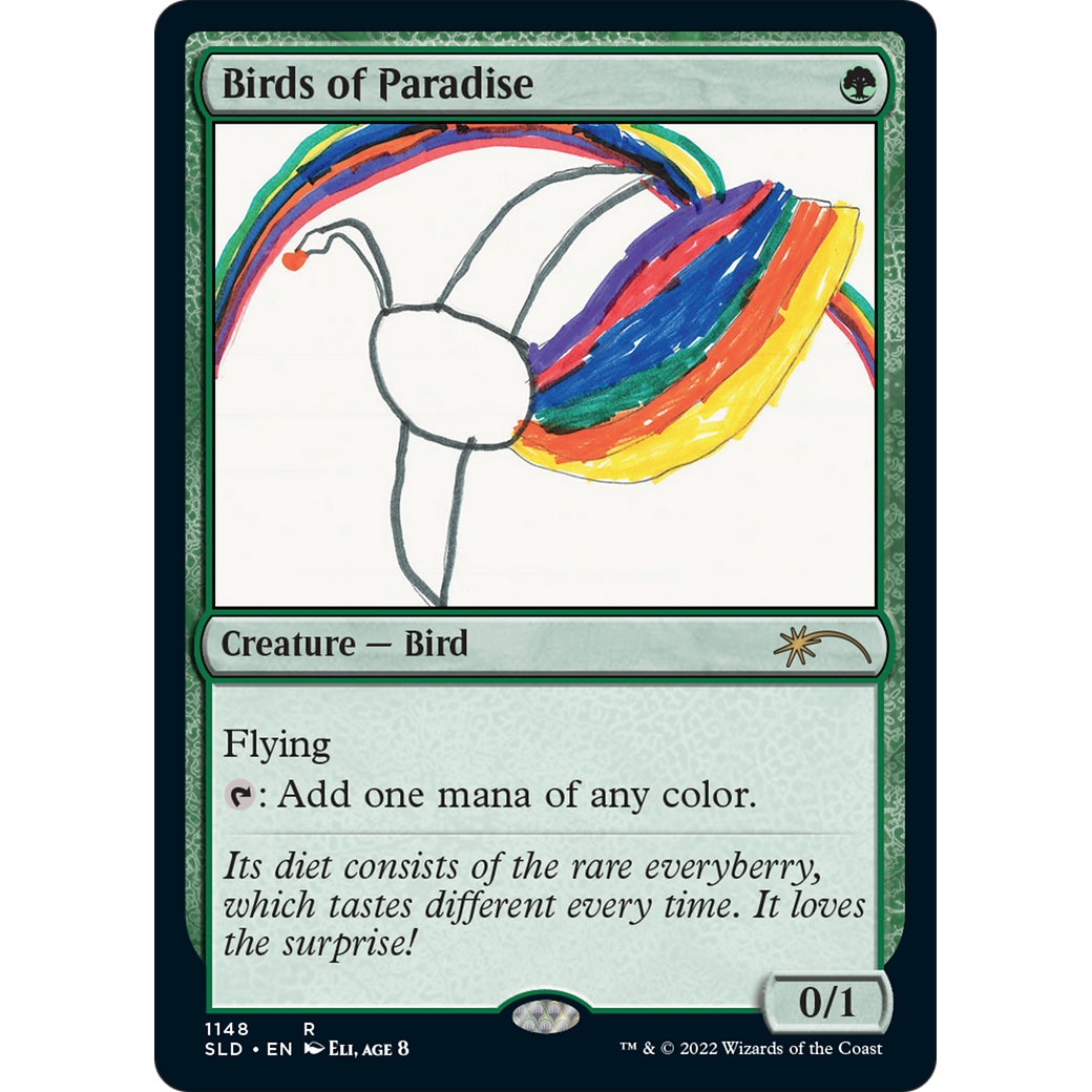 Birds of Paradise (1148) (SLD-1148) - Secret Lair Drop