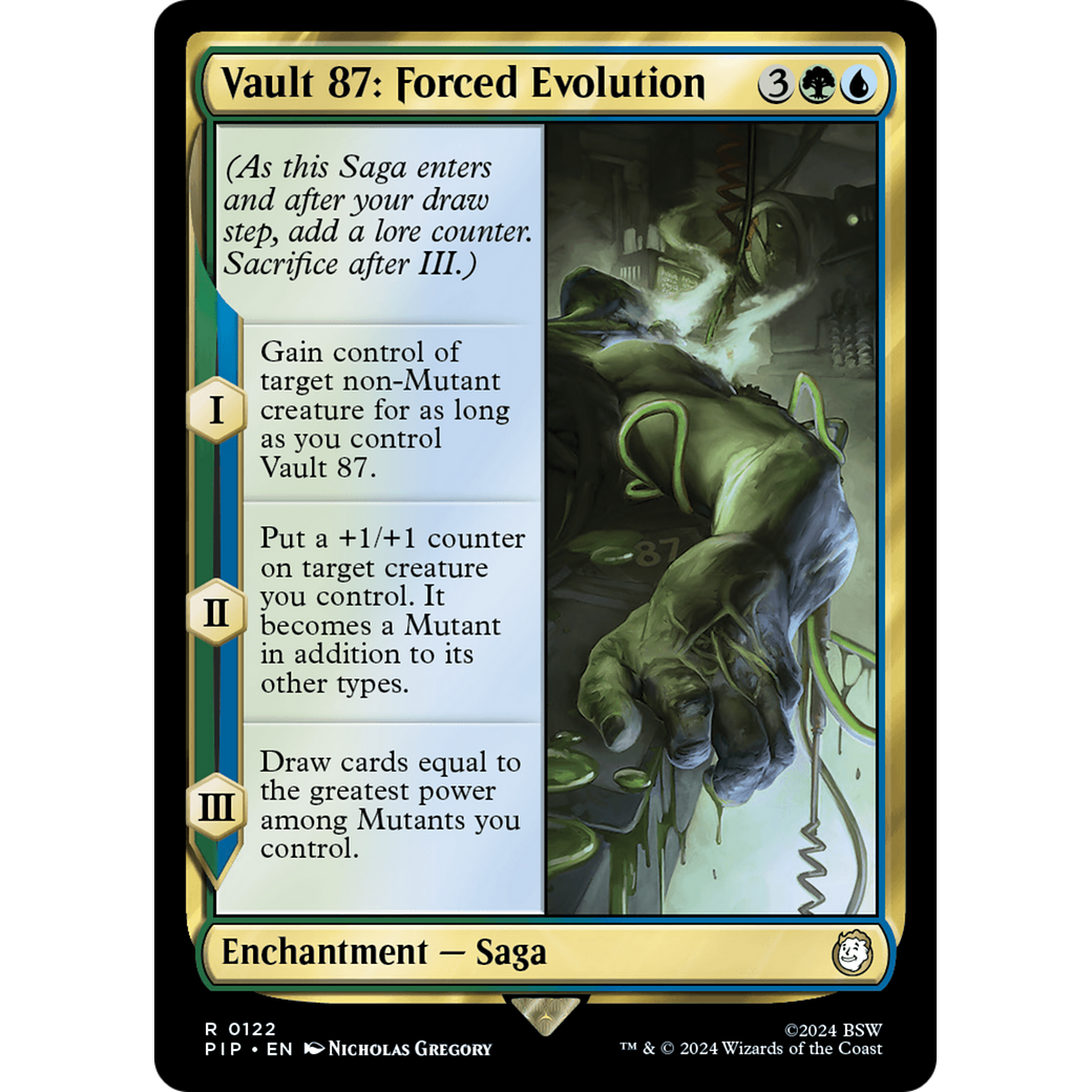 Vault 87: Forced Evolution (PIP-122) - Fallout Foil