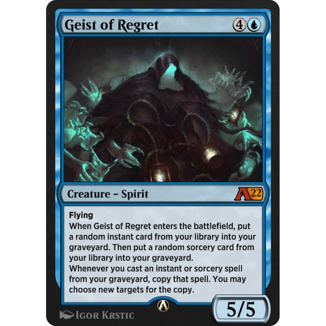 Geist of Regret (Y22-016) - Alchemy: Innistrad