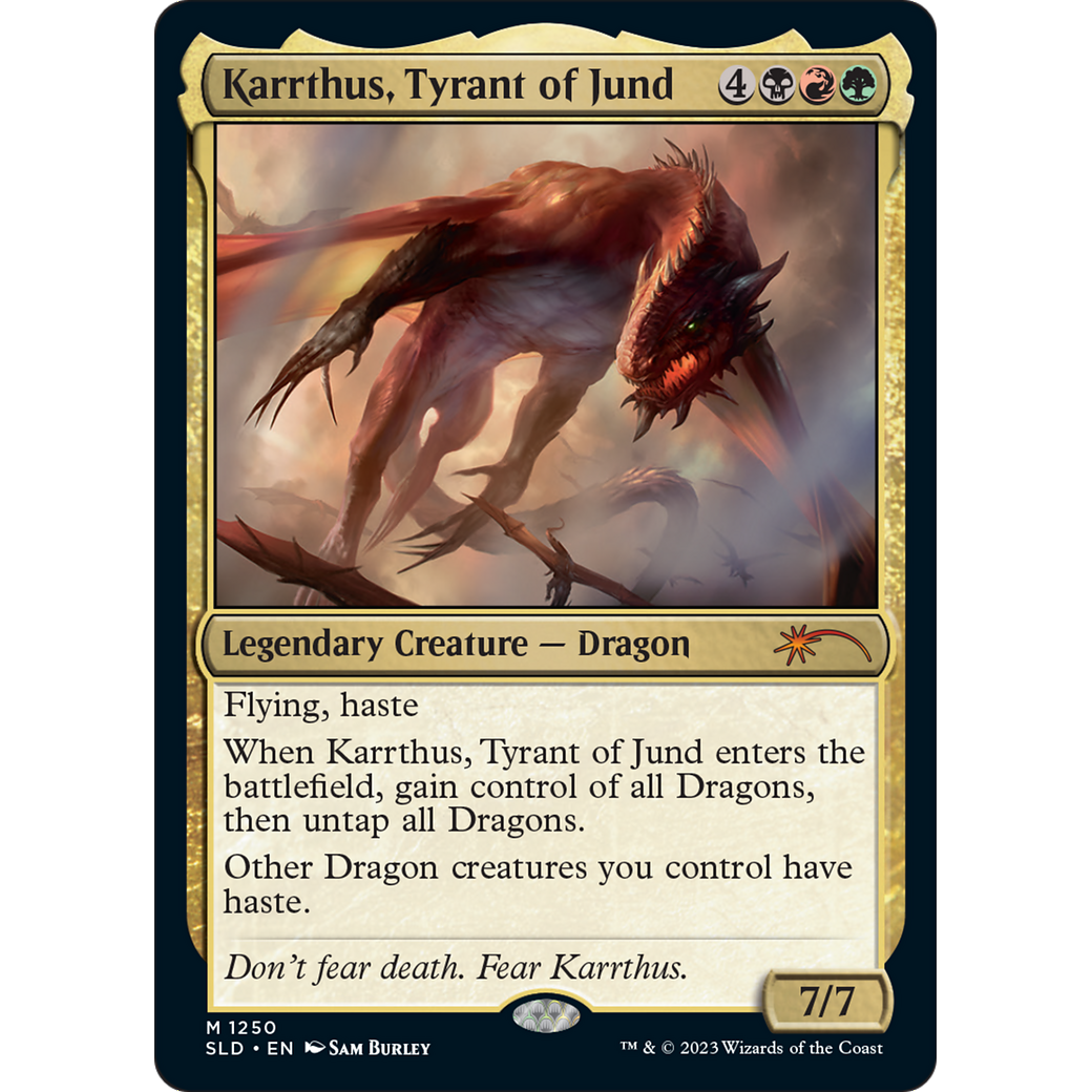 Karrthus, Tyrant of Jund (SLD-1250) - Secret Lair Drop