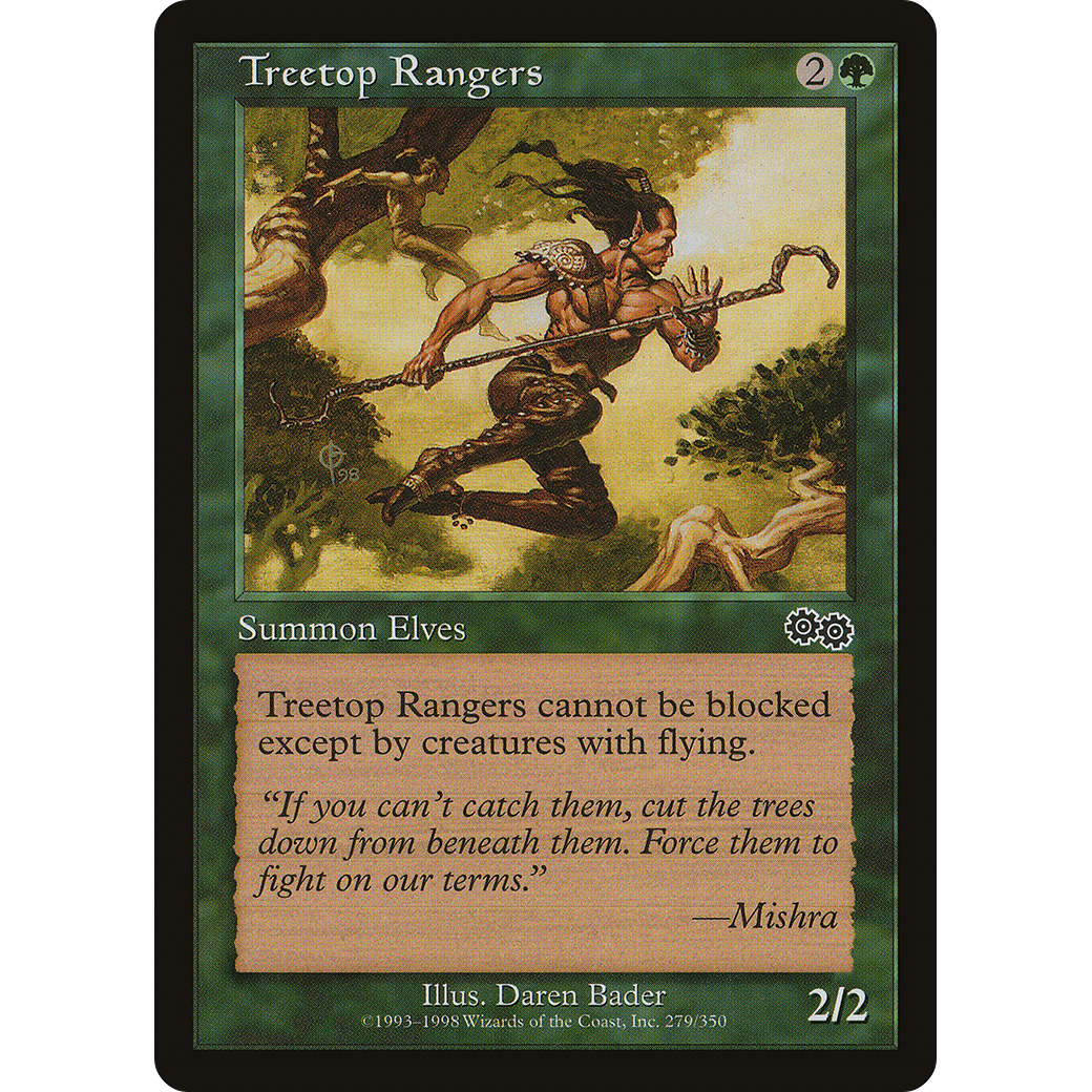 Treetop Rangers (USG-279) - Urza's Saga