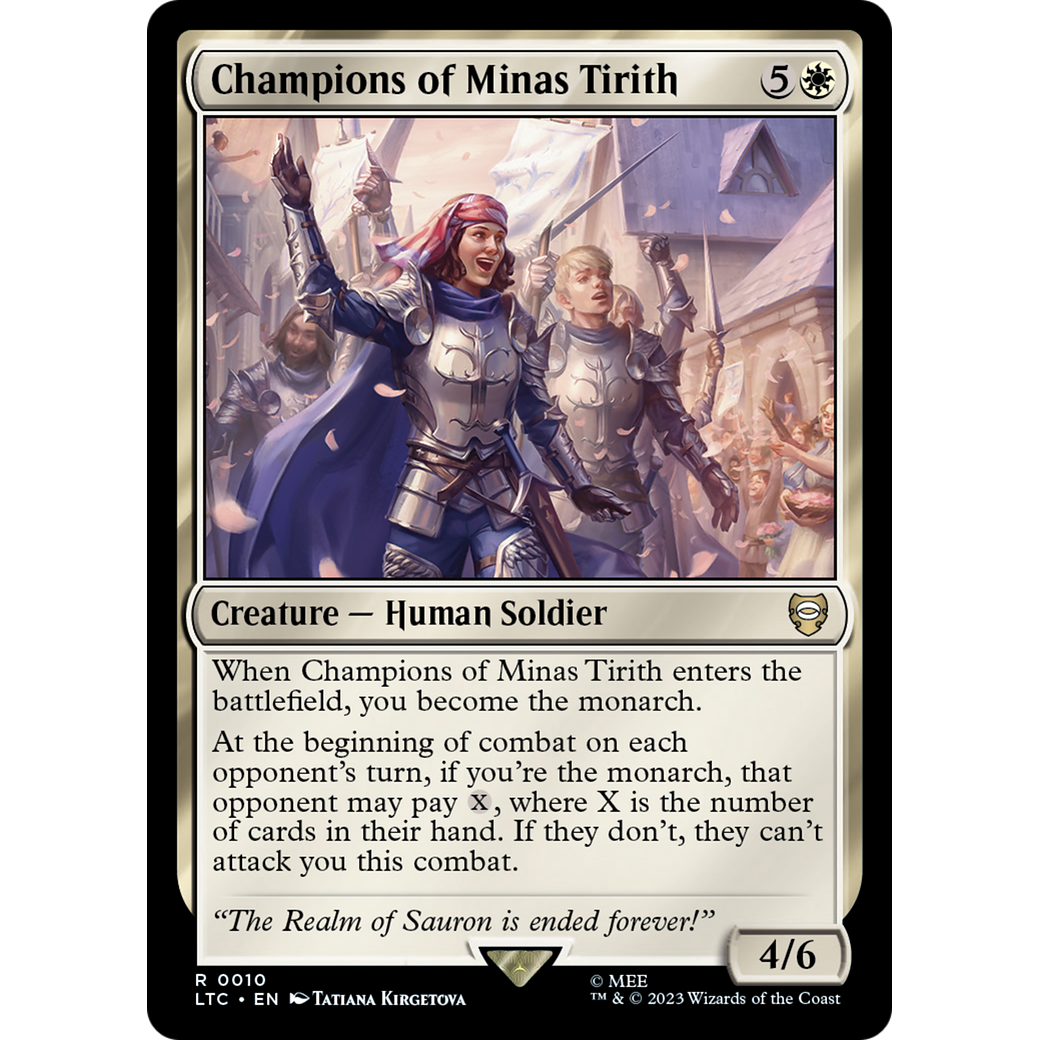 Champions of Minas Tirith (LTC-010) - Tales of Middle-earth Commander