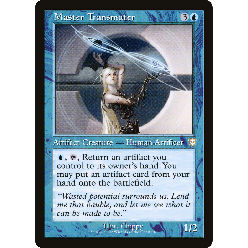 Master Transmuter (Retro Frame) (BRC-087) - The Brothers' War Commander