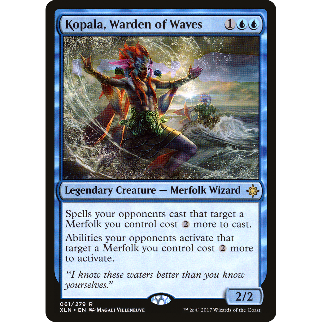 Kopala, Warden of Waves (XLN-061) - Ixalan Foil