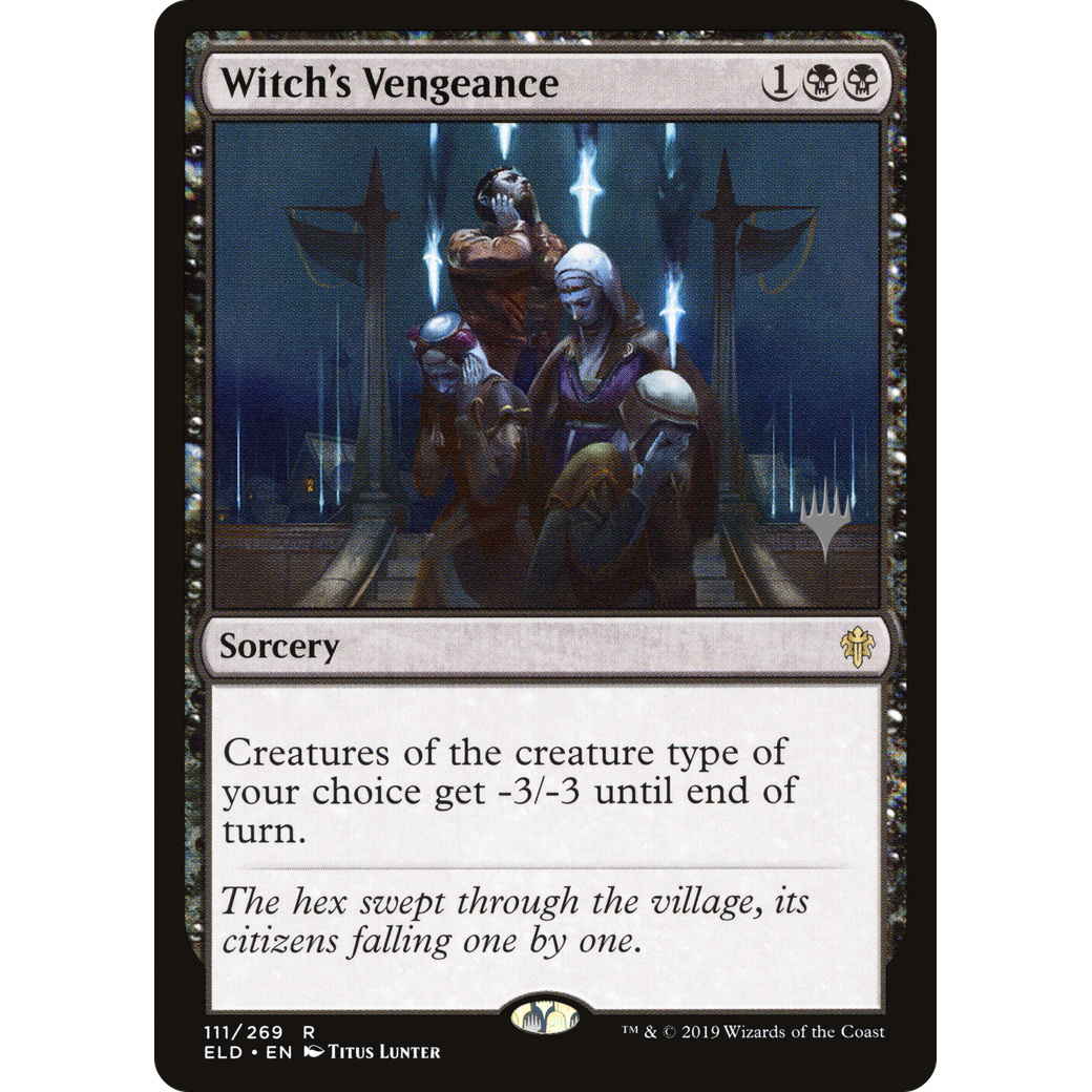 Witch's Vengeance (PPELD-111) - Throne of Eldraine Promos