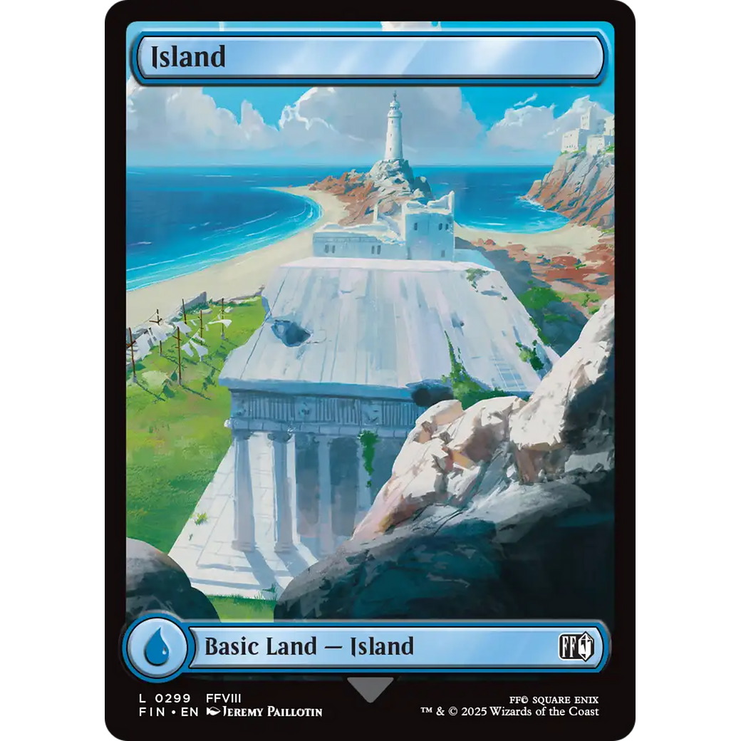 Island (FIN-299) - FINAL FANTASY Foil