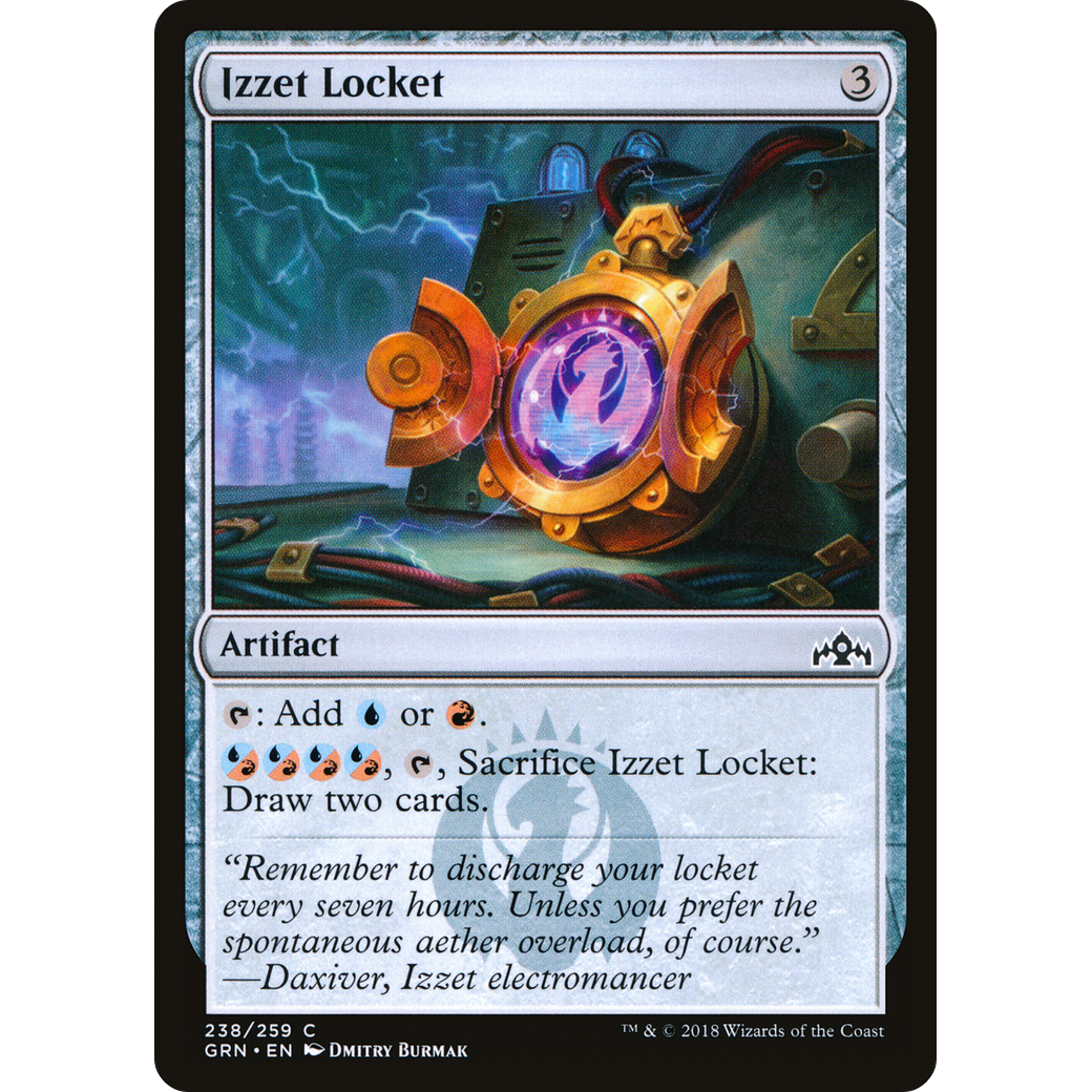 Izzet Locket (GRN-238) - Guilds of Ravnica Foil