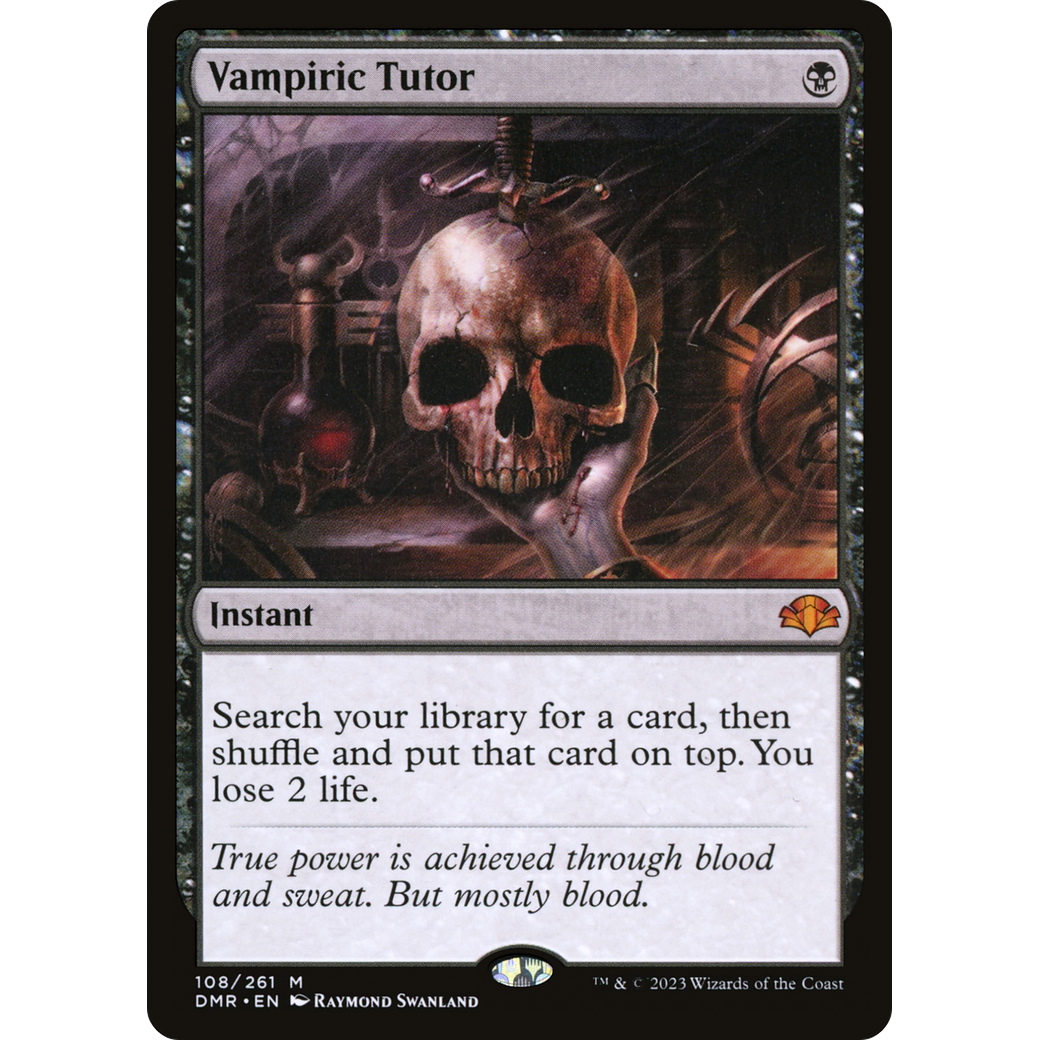Vampiric Tutor (DMR-108) - Dominaria Remastered