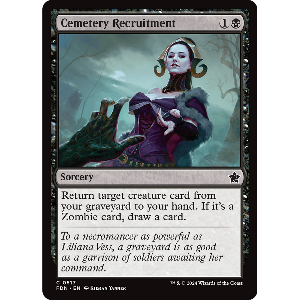 Cemetery Recruitment (FDN-517) - Foundations