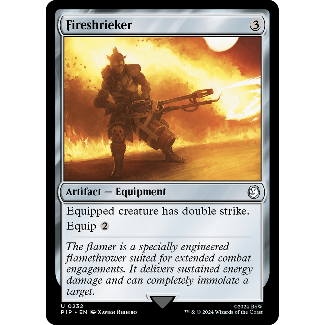 Fireshrieker (PIP-232) - Fallout Foil