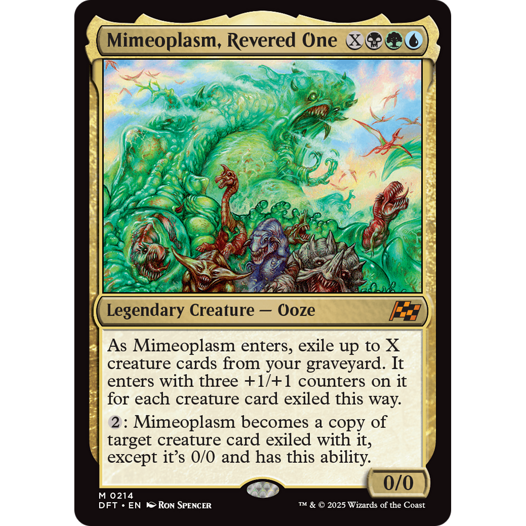 Mimeoplasm, Revered One (DFT-214) - Aetherdrift Foil