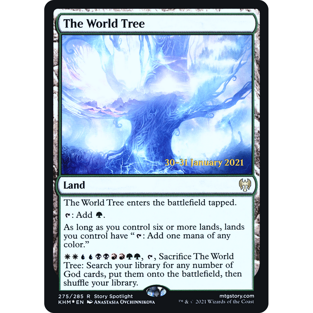 The World Tree (PRE-275) - Kaldheim Promos Foil
