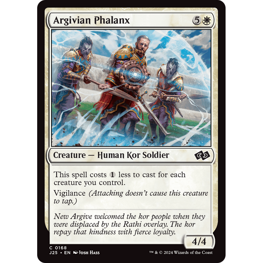 Argivian Phalanx (J25-168) - Foundations Jumpstart