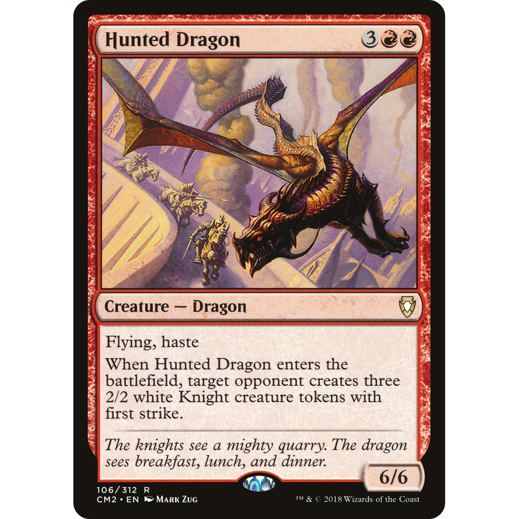 Hunted Dragon (CM2-106) - Commander Anthology Volume II