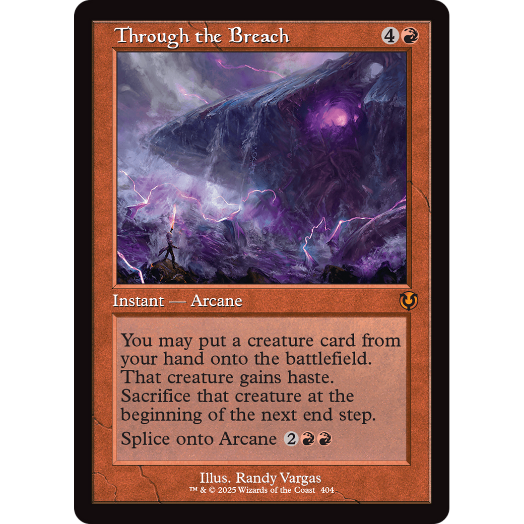 Through the Breach (INR-404) - Innistrad Remastered Foil