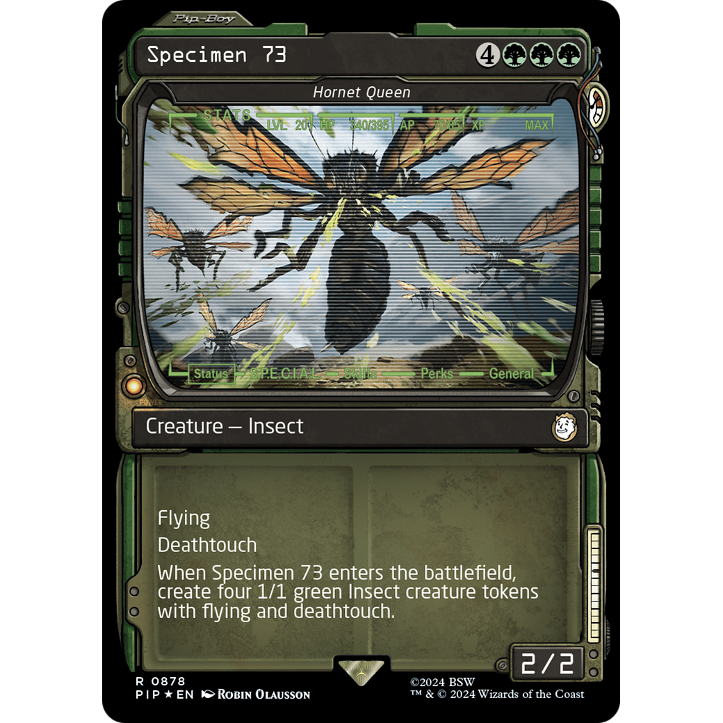 Hornet Queen (PIP-878) - Fallout / Specimen 73: (Showcase) Foil