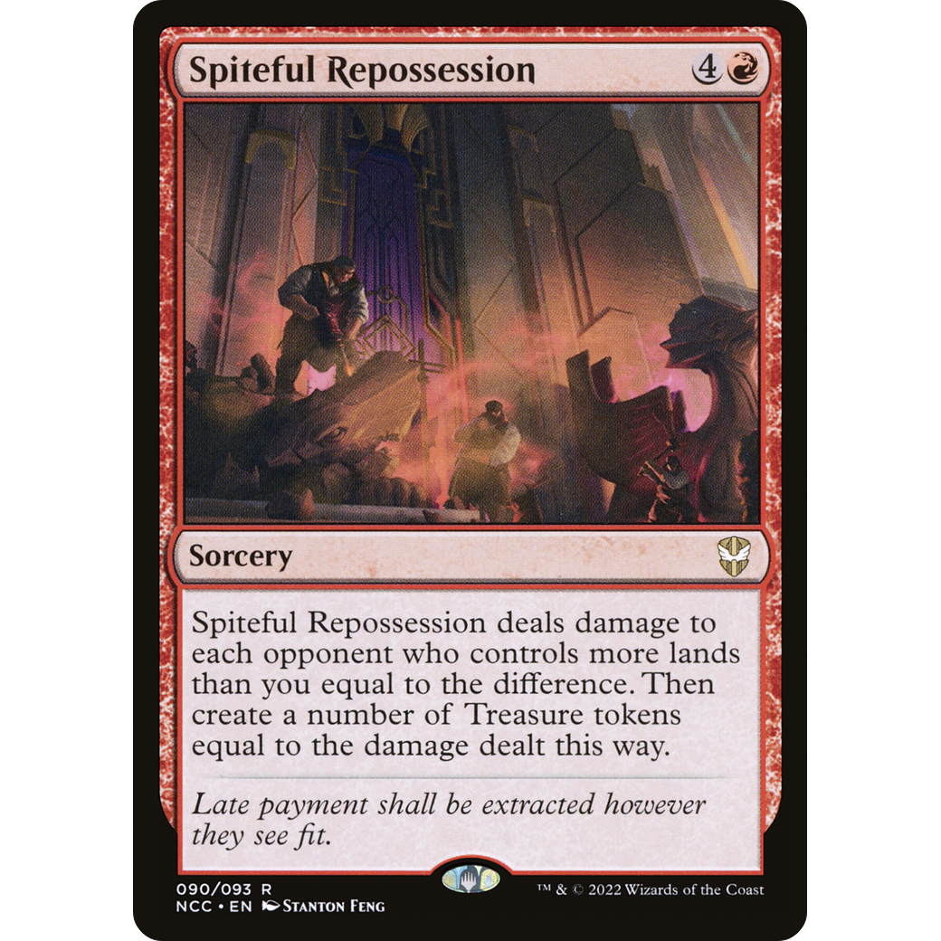 Spiteful Repossession (NCC-090) - New Capenna Commander