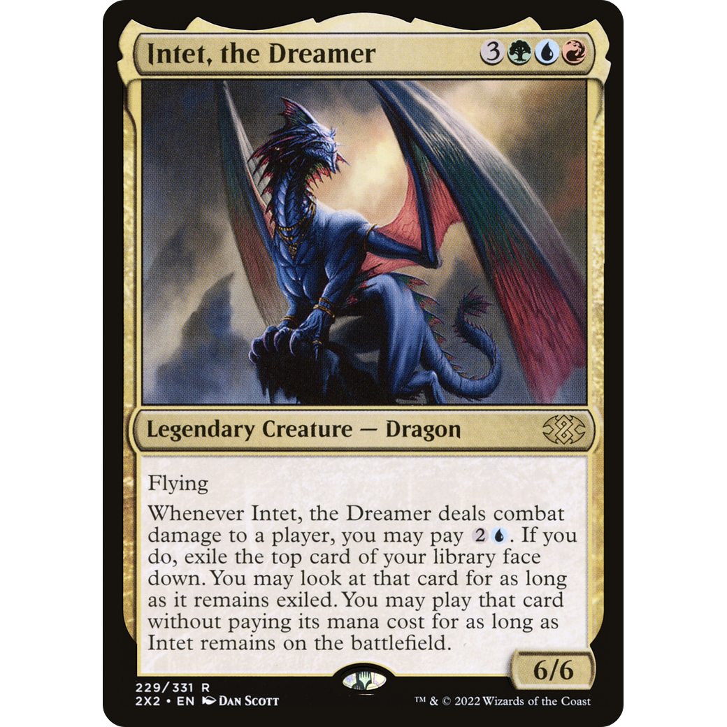 Intet, the Dreamer (2X2-229) - Double Masters 2022 Foil