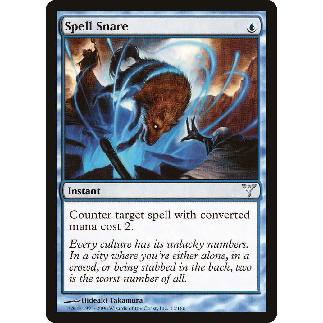 Spell Snare (DIS-033) - Dissension Foil