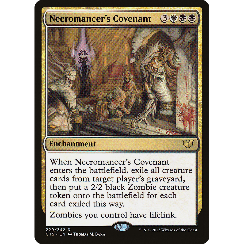 Necromancer's Covenant (C15-229) - Commander 2015
