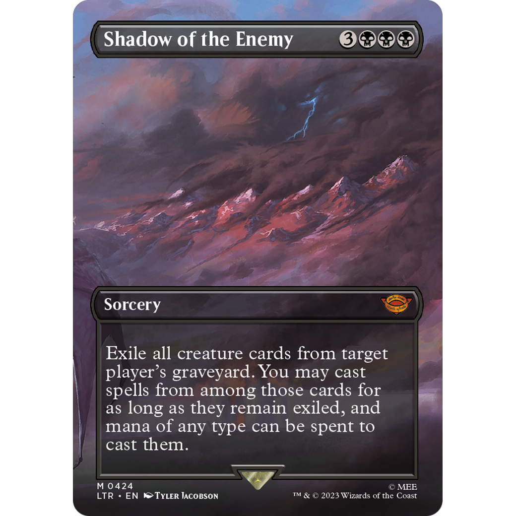 Shadow of the Enemy (LTR-424) - The Lord of the Rings: Tales of Middle-earth (Borderless)
