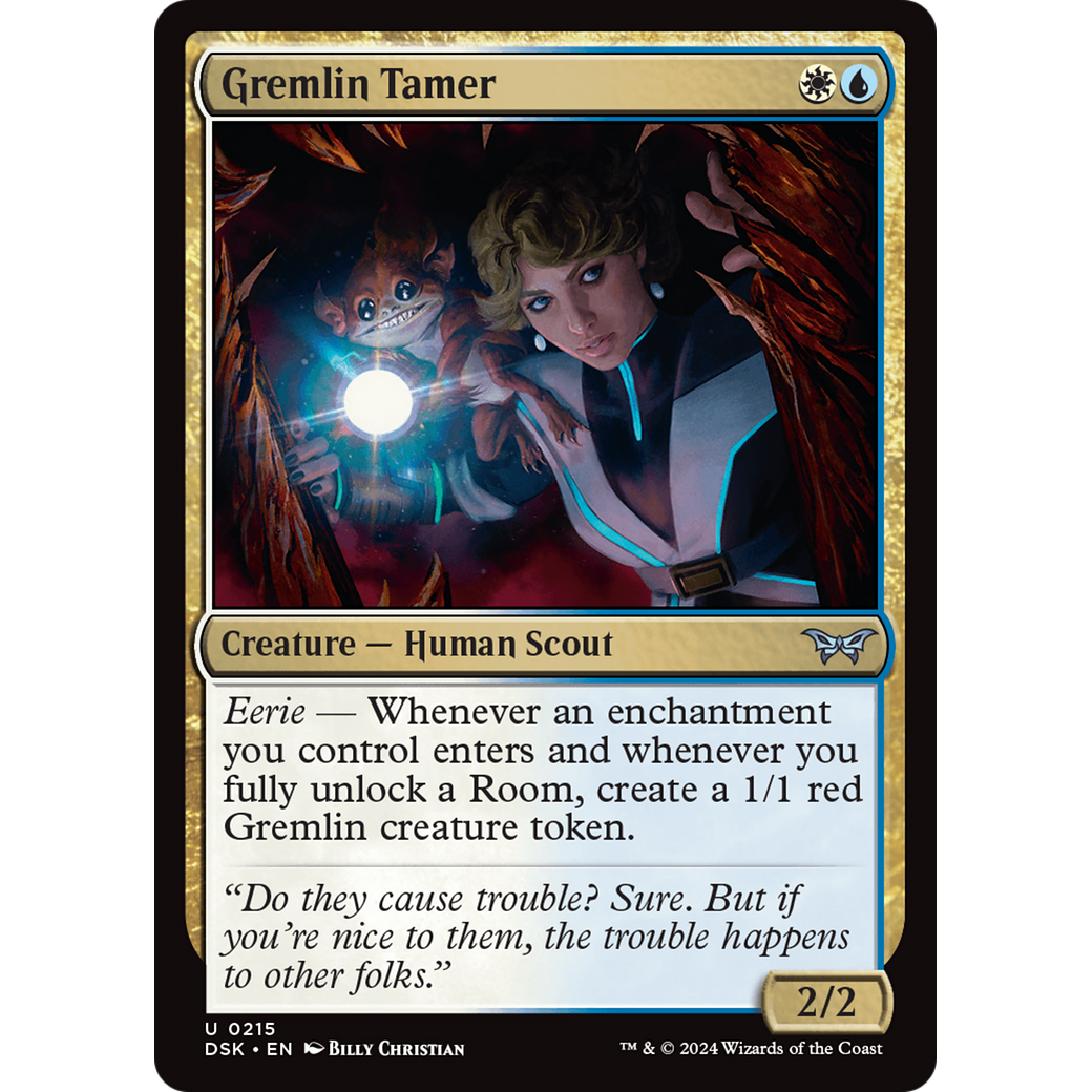 Gremlin Tamer (DSK-215) - Duskmourn: House of Horror