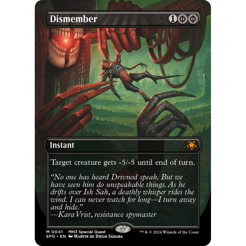 Dismember (Borderless) (SPG-041) - Special Guests (Borderless) Foil