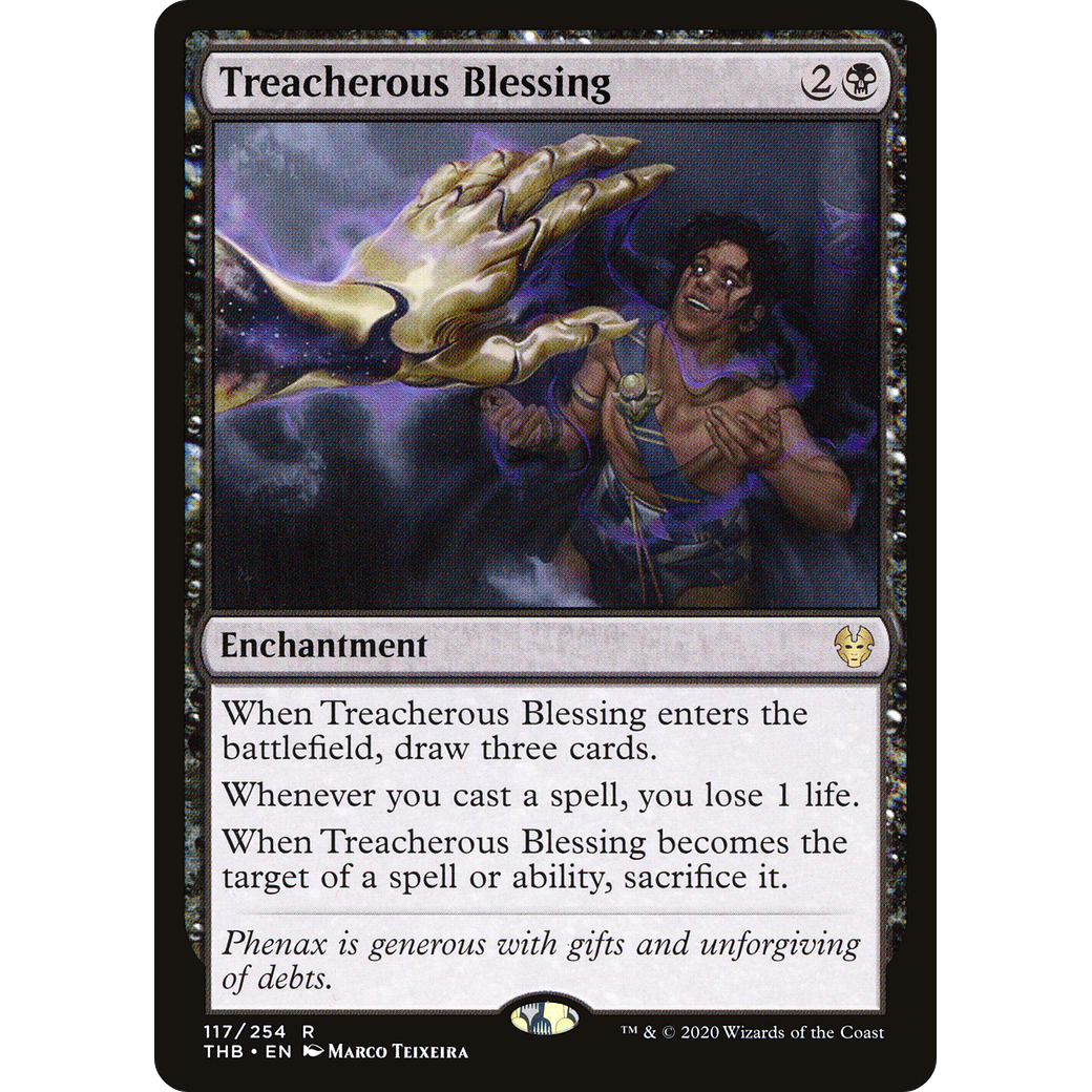 Treacherous Blessing (THB-117) - Theros Beyond Death Foil