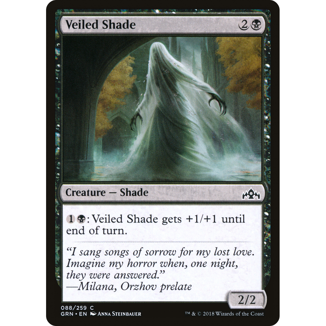 Veiled Shade (GRN-088) - Guilds of Ravnica