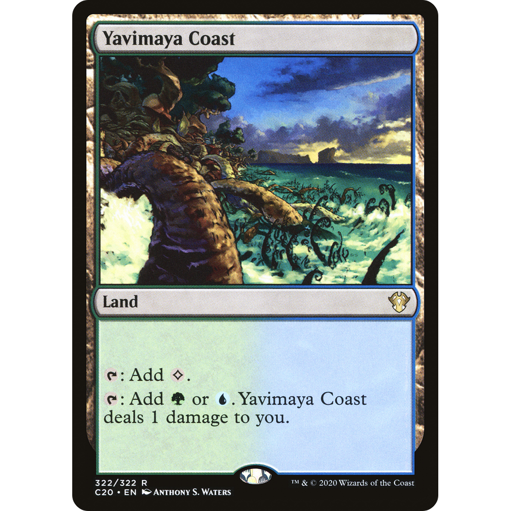 Yavimaya Coast (C20-322) - Commander 2020