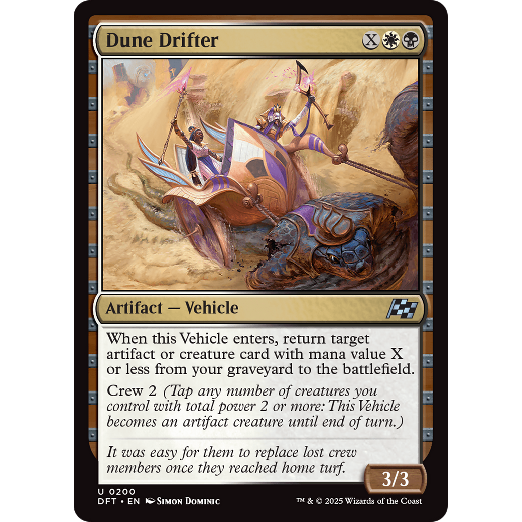 Dune Drifter (DFT-200) - Aetherdrift Foil