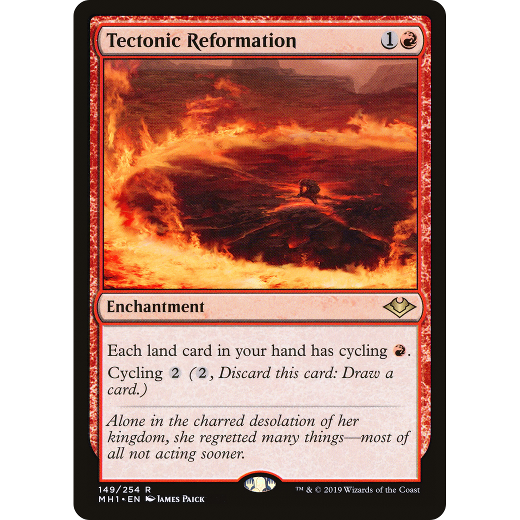Tectonic Reformation (MH1-149) - Modern Horizons Foil