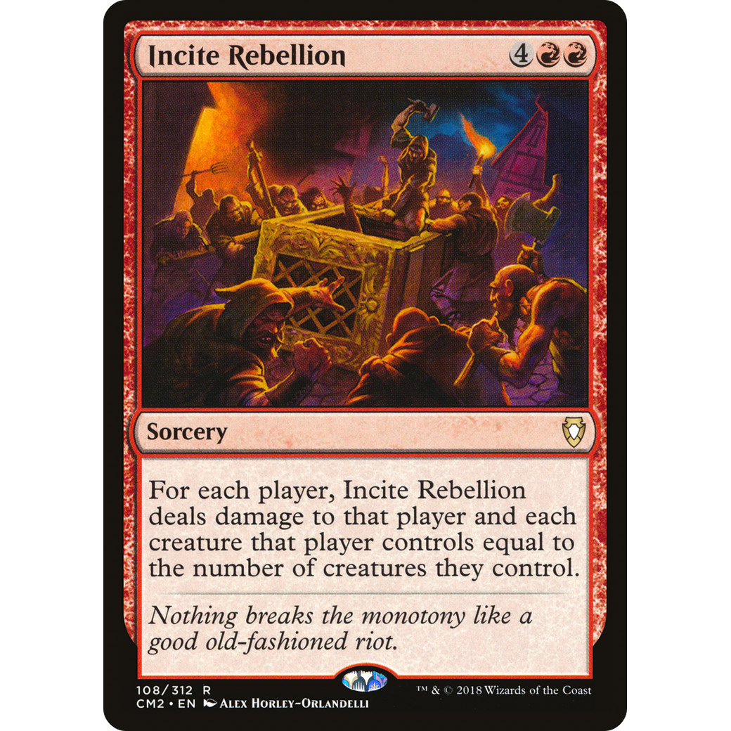 Incite Rebellion (CM2-108) - Commander Anthology Volume II