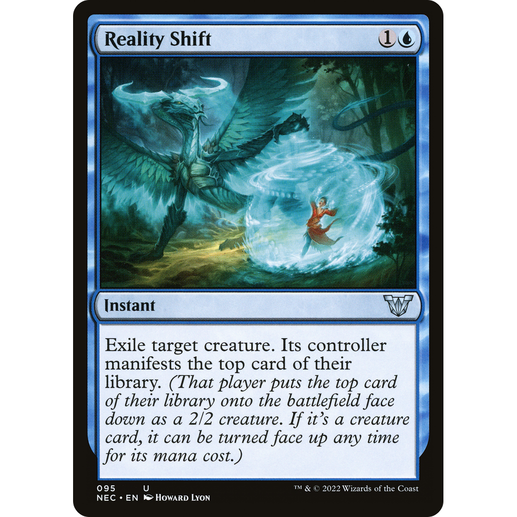 Reality Shift (NEC-095) - Neon Dynasty Commander
