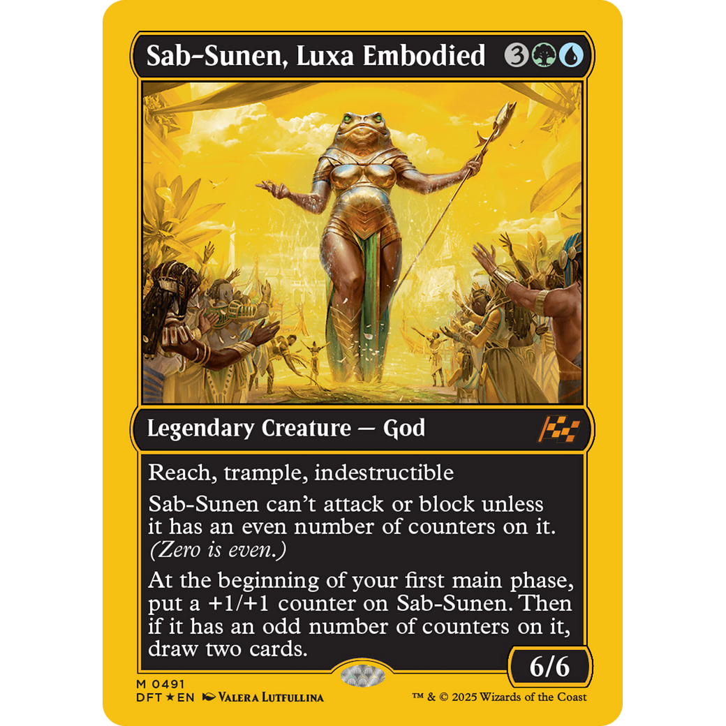 Sab-Sunen, Luxa Embodied (DFT-491) - Aetherdrift Foil
