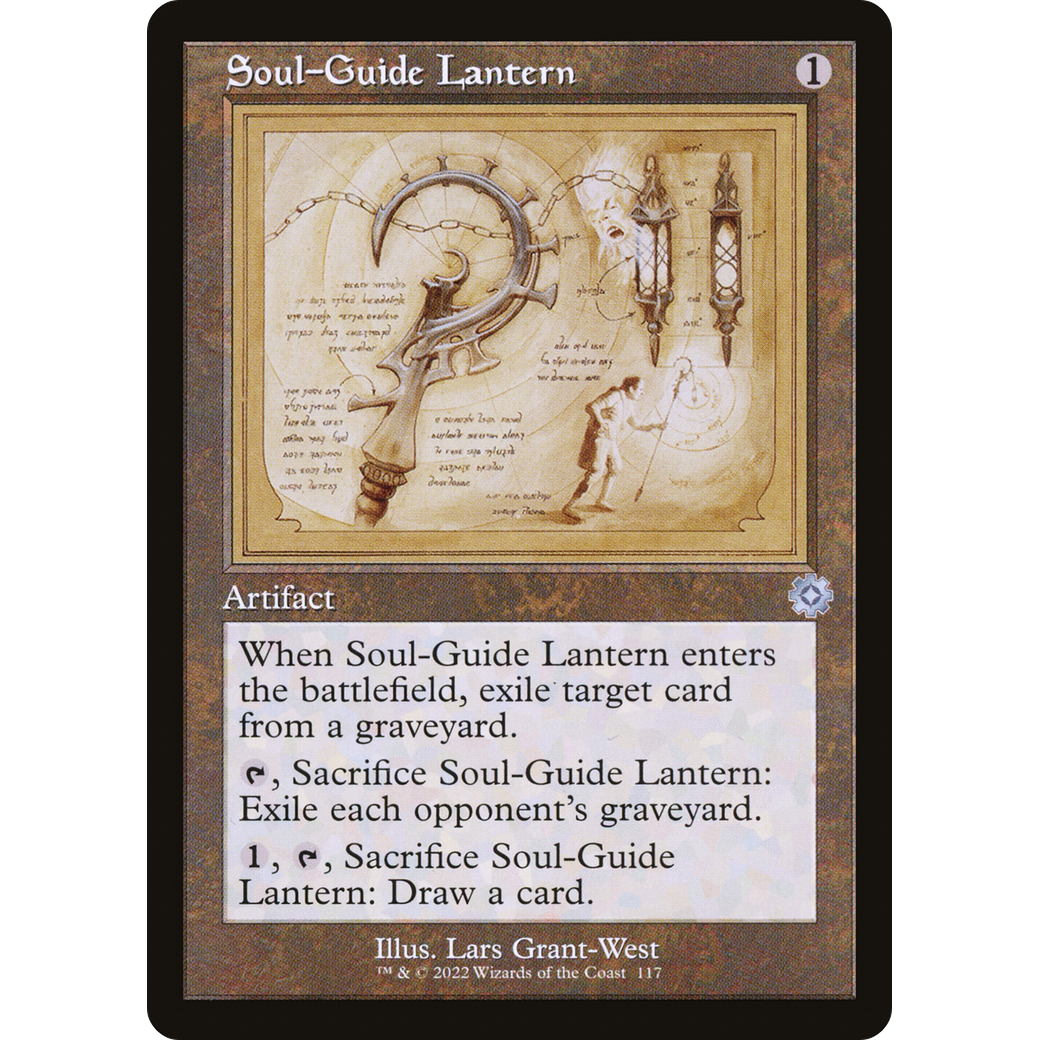 Soul-Guide Lantern (Schematic) (BRR-117) - The Brothers' War Retro Artifacts