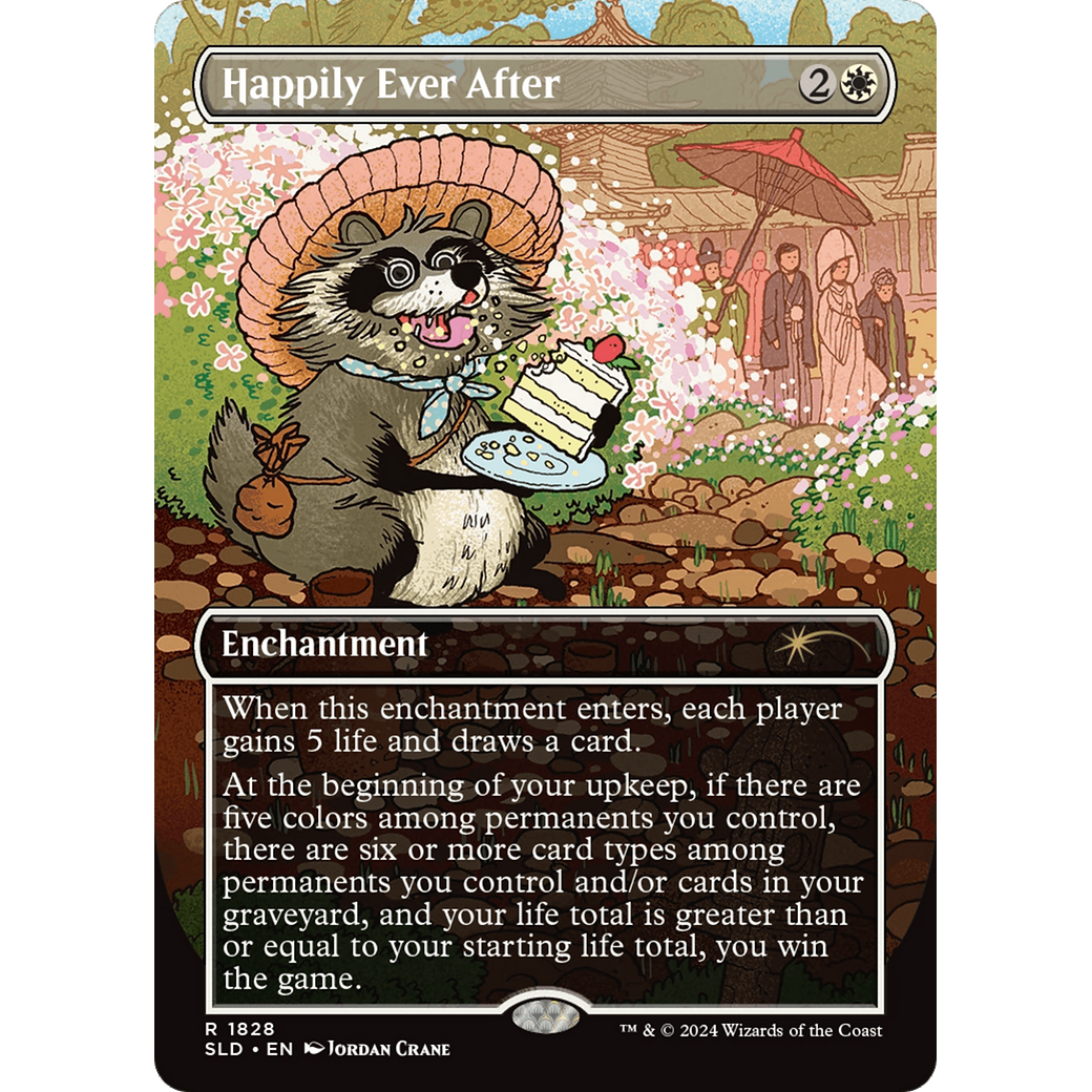 Happily Ever After (Rainbow Foil) (SLD-1828) - Secret Lair Drop (Borderless) Foil