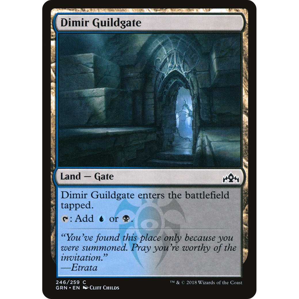 Dimir Guildgate (246) (GRN-246) - Guilds of Ravnica