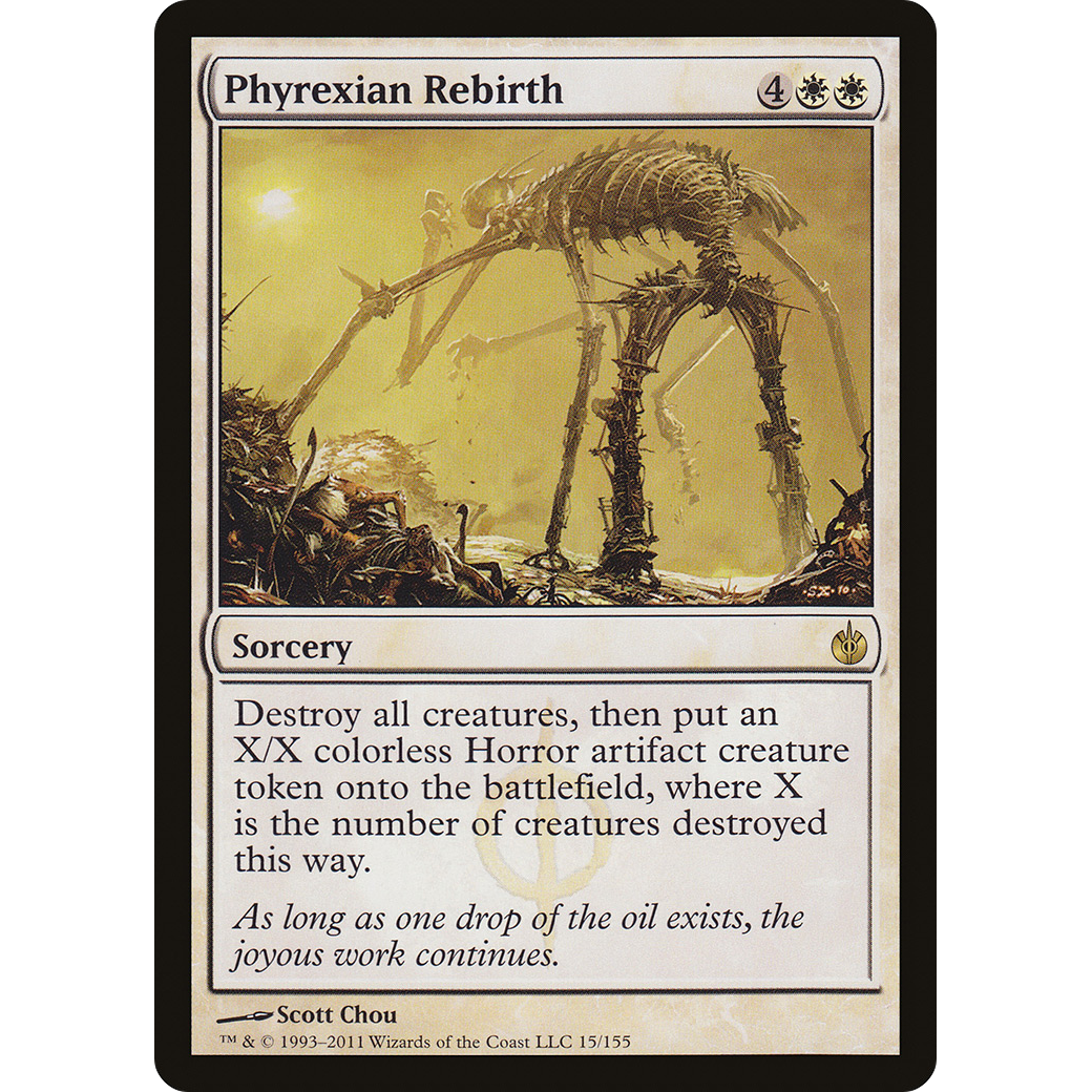 Phyrexian Rebirth (MBS-015) - Mirrodin Besieged Foil