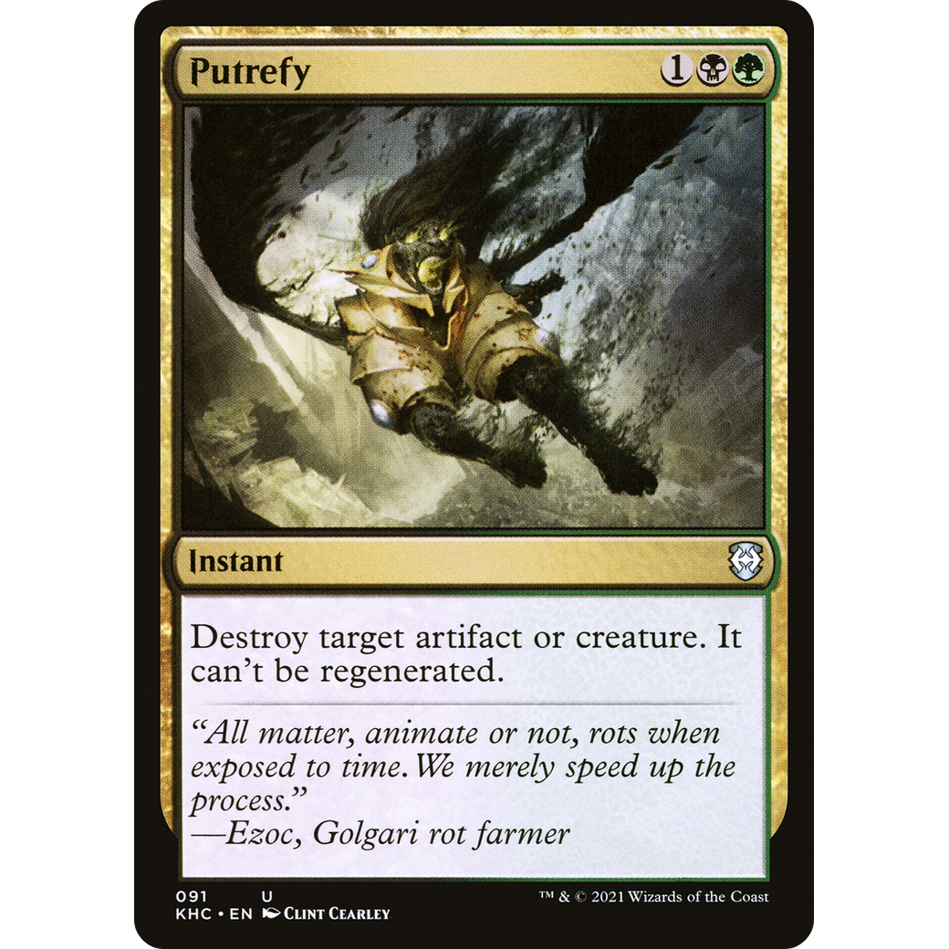 Putrefy (KHC-091) - Kaldheim Commander