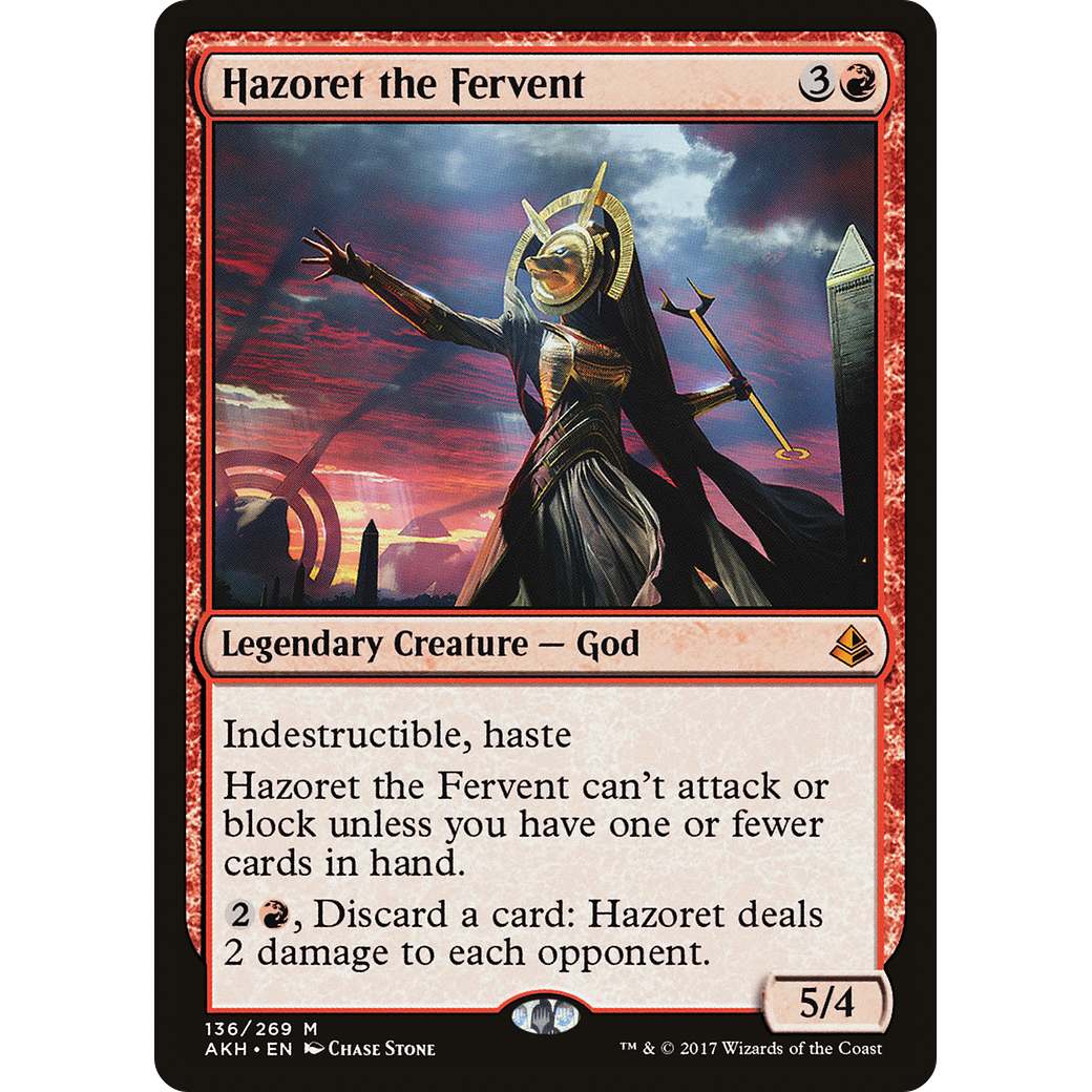 Hazoret the Fervent (AKH-136) - Amonkhet Foil