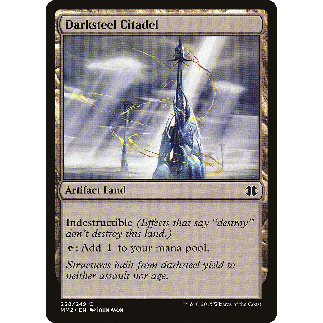 Darksteel Citadel (MM2-238) - Modern Masters 2015 Foil