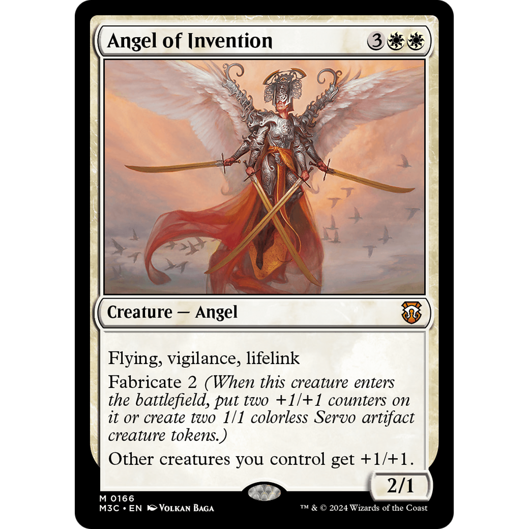 Angel of Invention (M3C-166) - Modern Horizons 3 Commander Foil