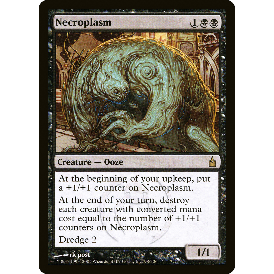 Necroplasm (RAV-098) - Ravnica: City of Guilds Foil