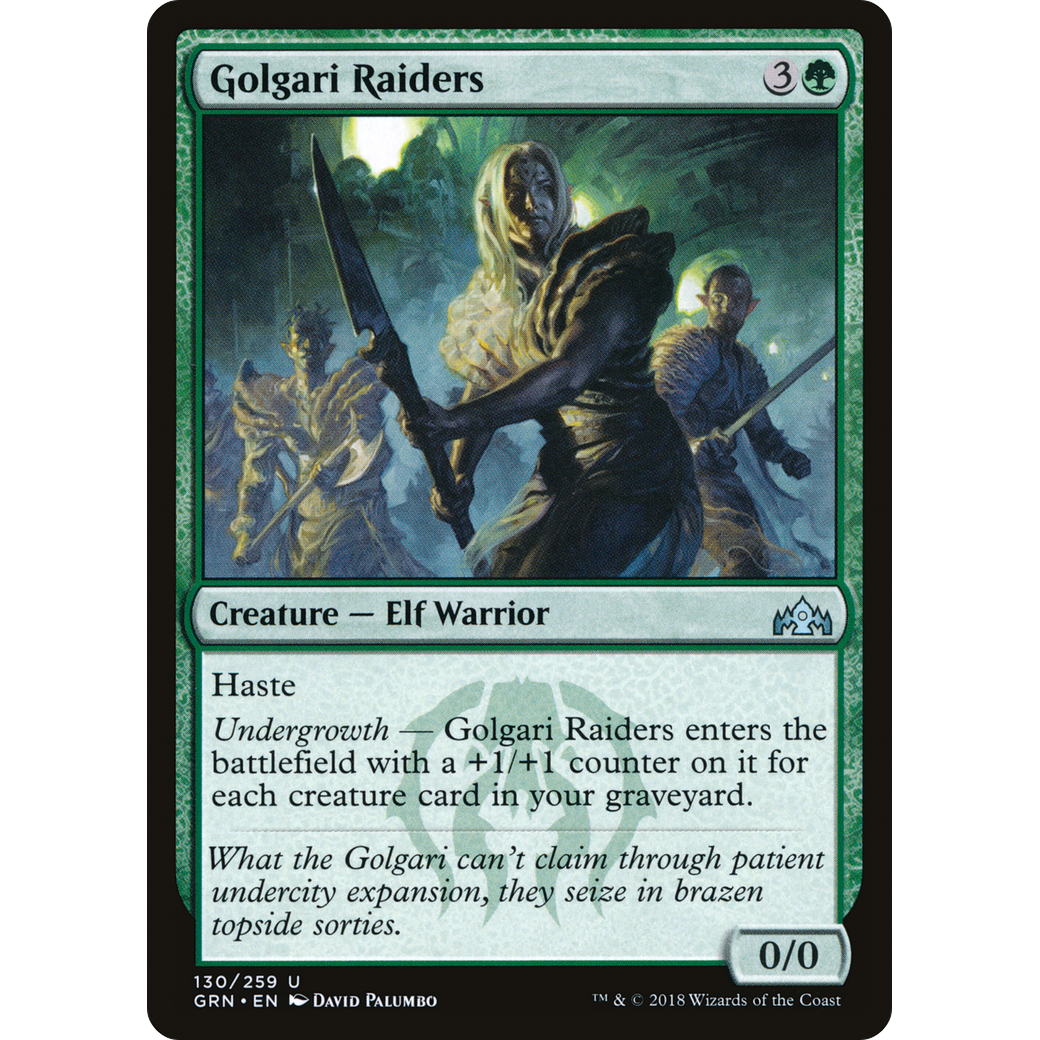 Golgari Raiders (GRN-130) - Guilds of Ravnica Foil
